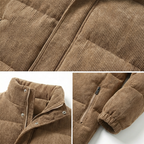 Aldoro Corduroy Padded Winter Jacket
