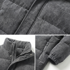 Aldoro Corduroy Padded Winter Jacket