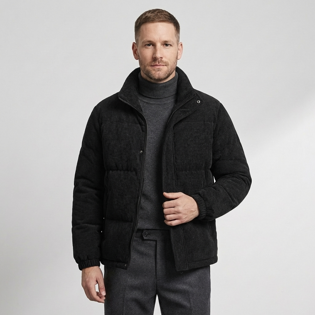 Aldoro Corduroy Padded Winter Jacket