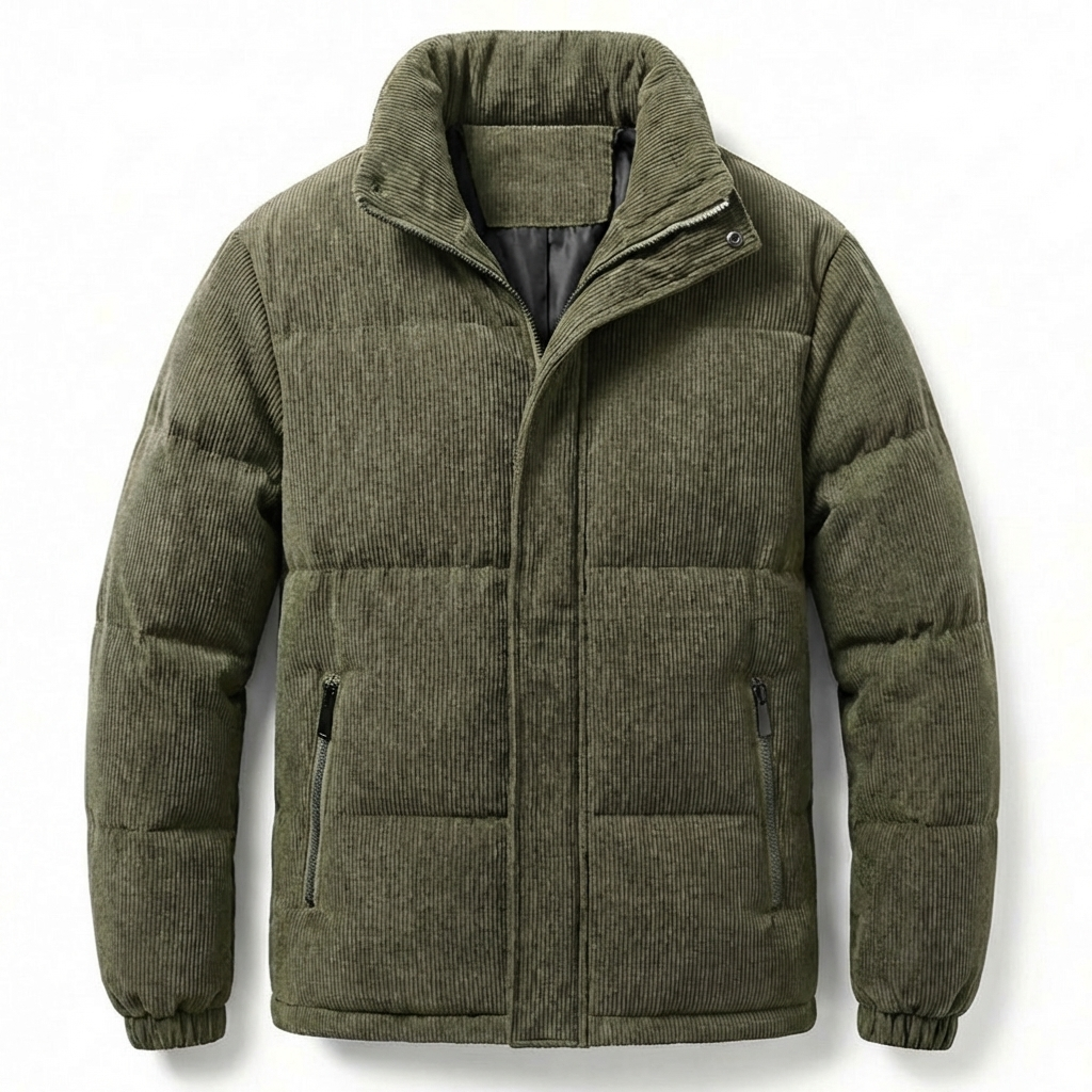 Aldoro Corduroy Padded Winter Jacket