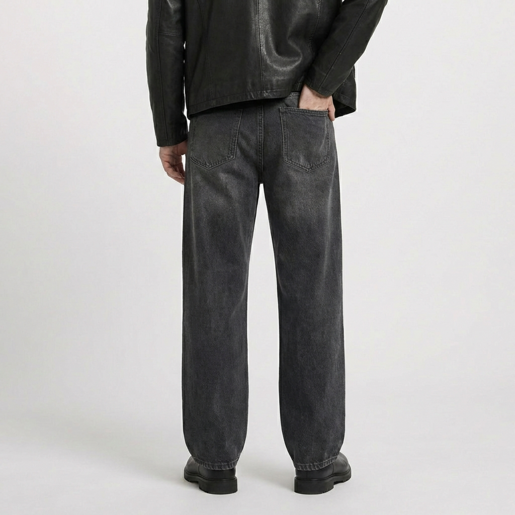 Alghero Wide Leg Washed Jeans