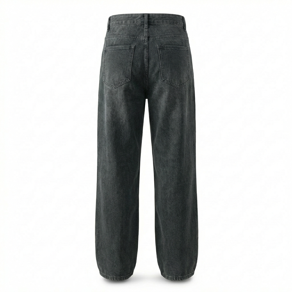 Alghero Wide Leg Washed Jeans