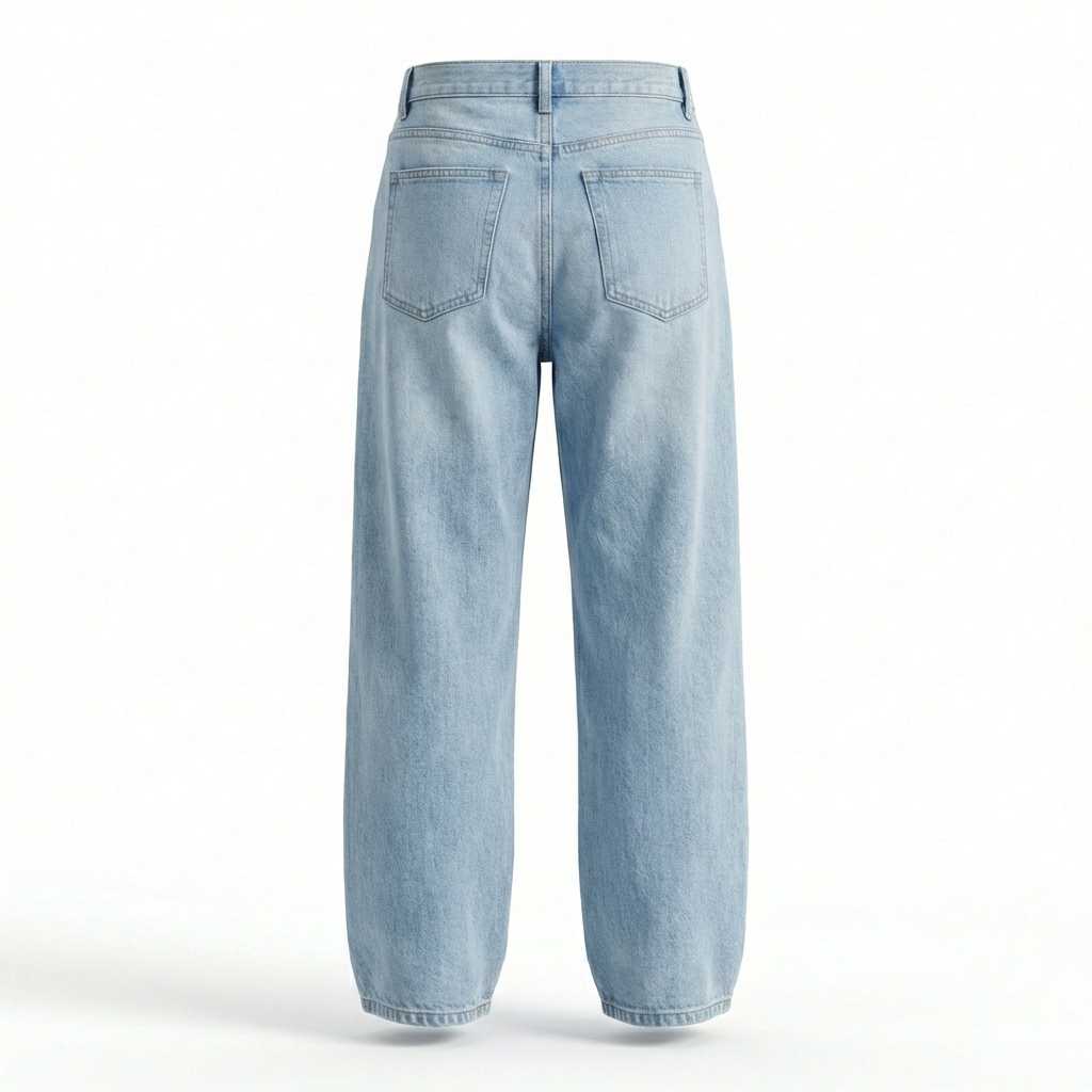 Alghero Wide Leg Washed Jeans