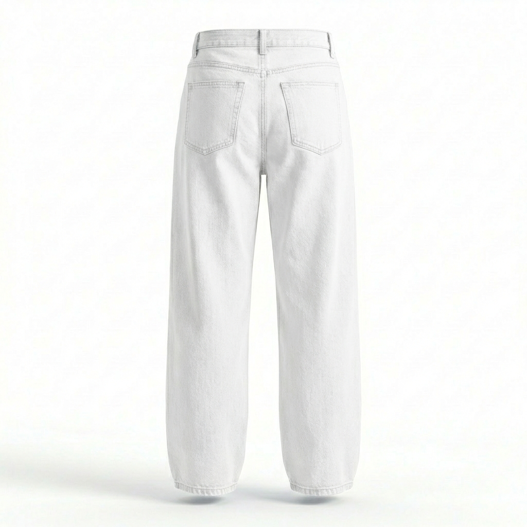 Alghero Wide Leg Washed Jeans