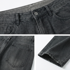 Alghero Wide Leg Washed Jeans