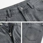 Alghero Wide Leg Washed Jeans