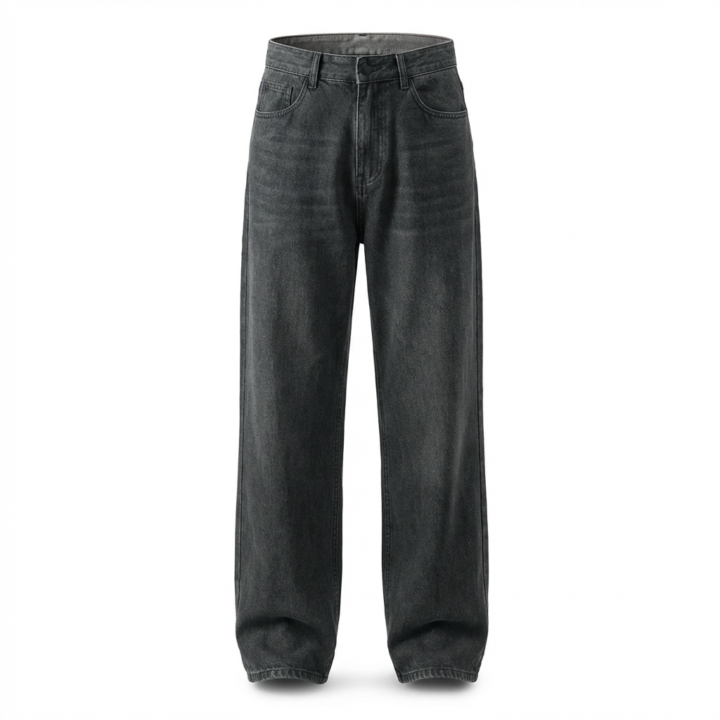 Alghero Wide Leg Washed Jeans