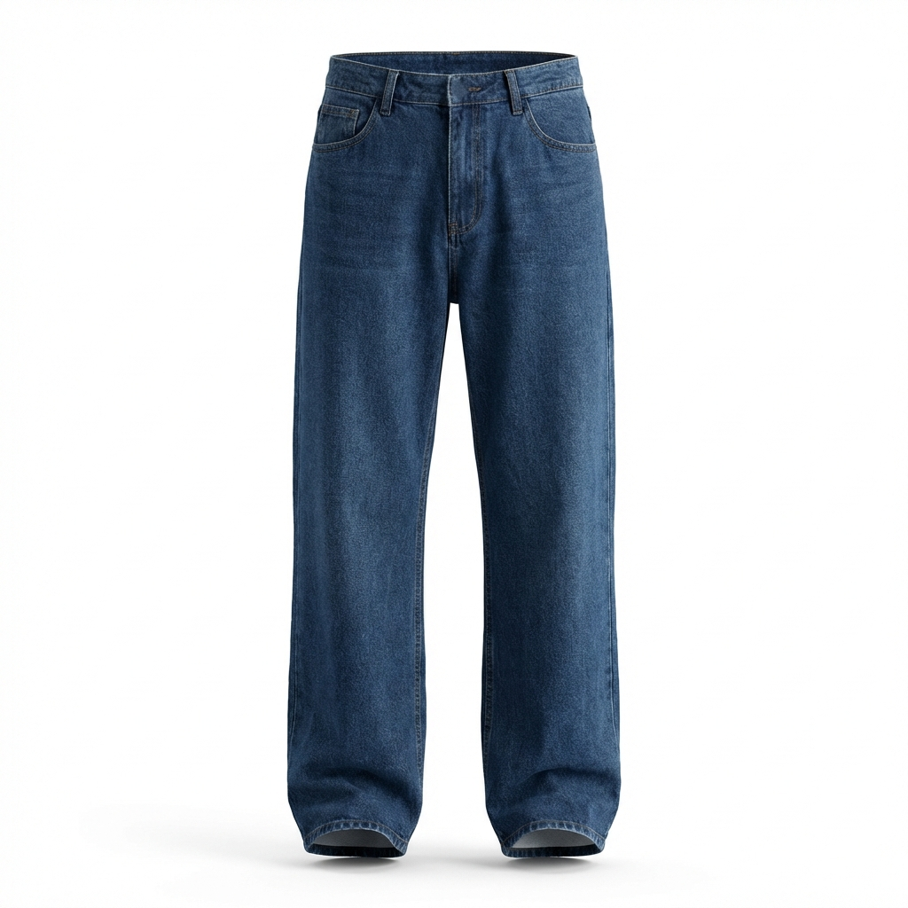 Alghero Wide Leg Washed Jeans