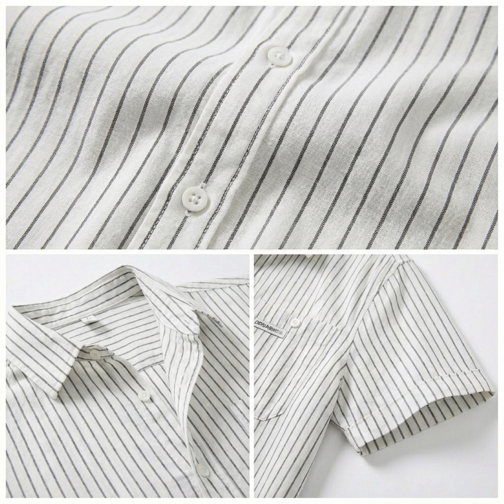 Alveri Striped Short Sleeve Shirt