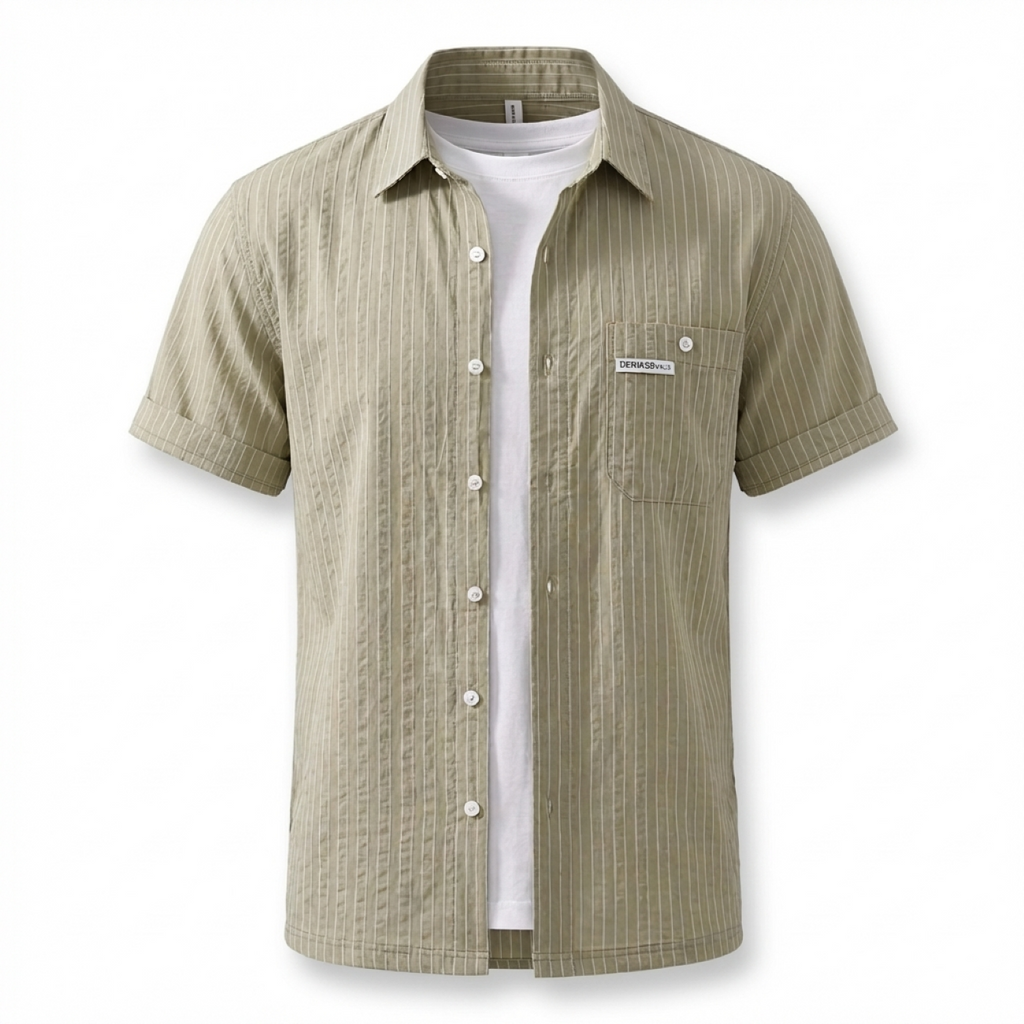 Alveri Striped Short Sleeve Shirt