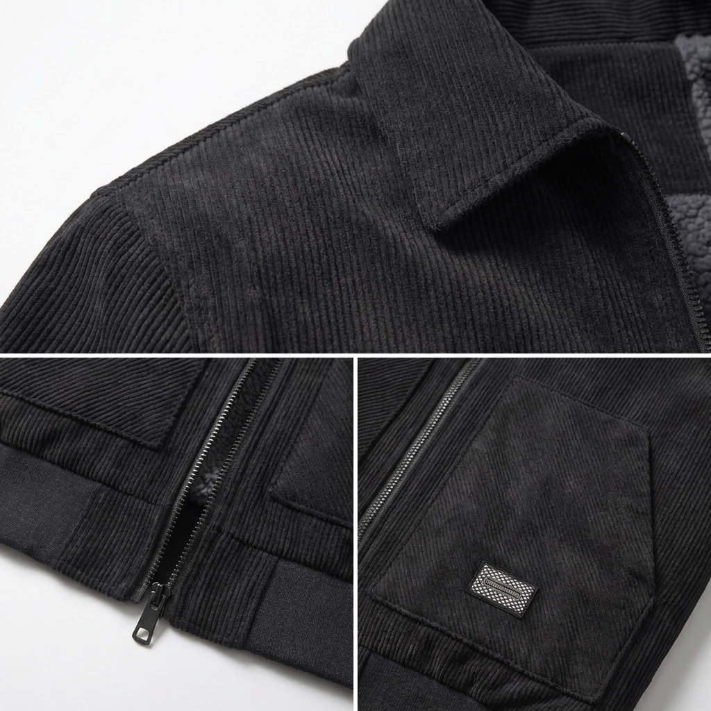 Aosta Sherpa Lined Corduroy Jacket