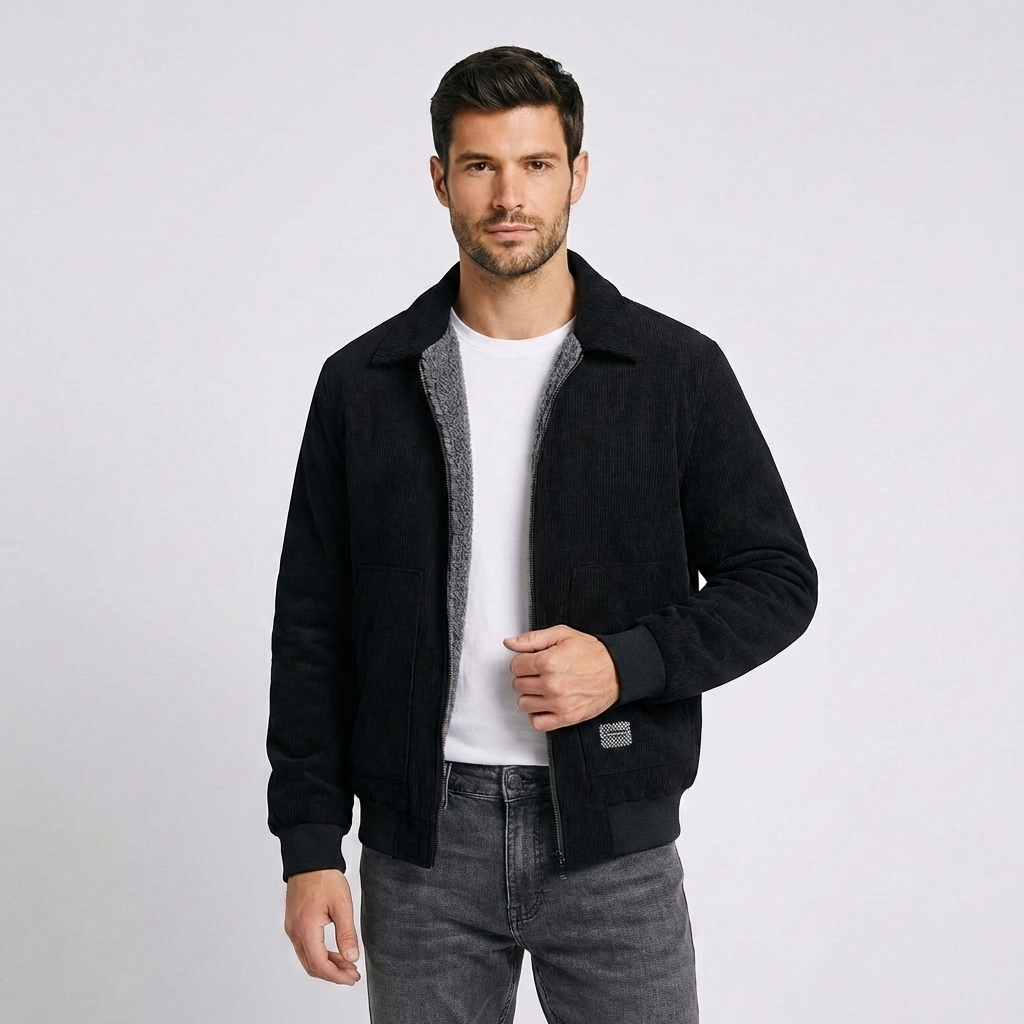 Aosta Sherpa Lined Corduroy Jacket