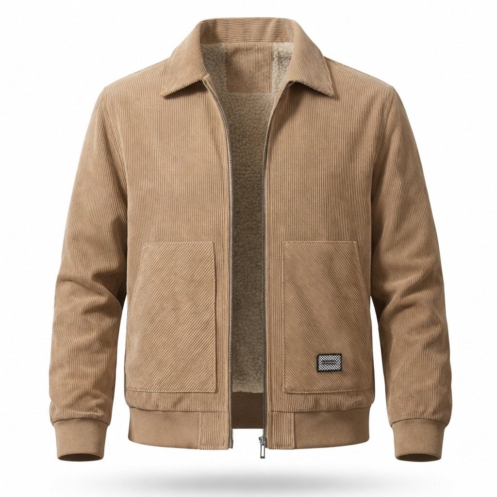 Aosta Sherpa Lined Corduroy Jacket