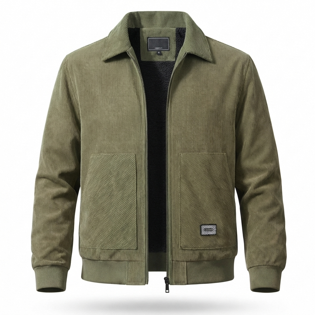 Aosta Sherpa Lined Corduroy Jacket