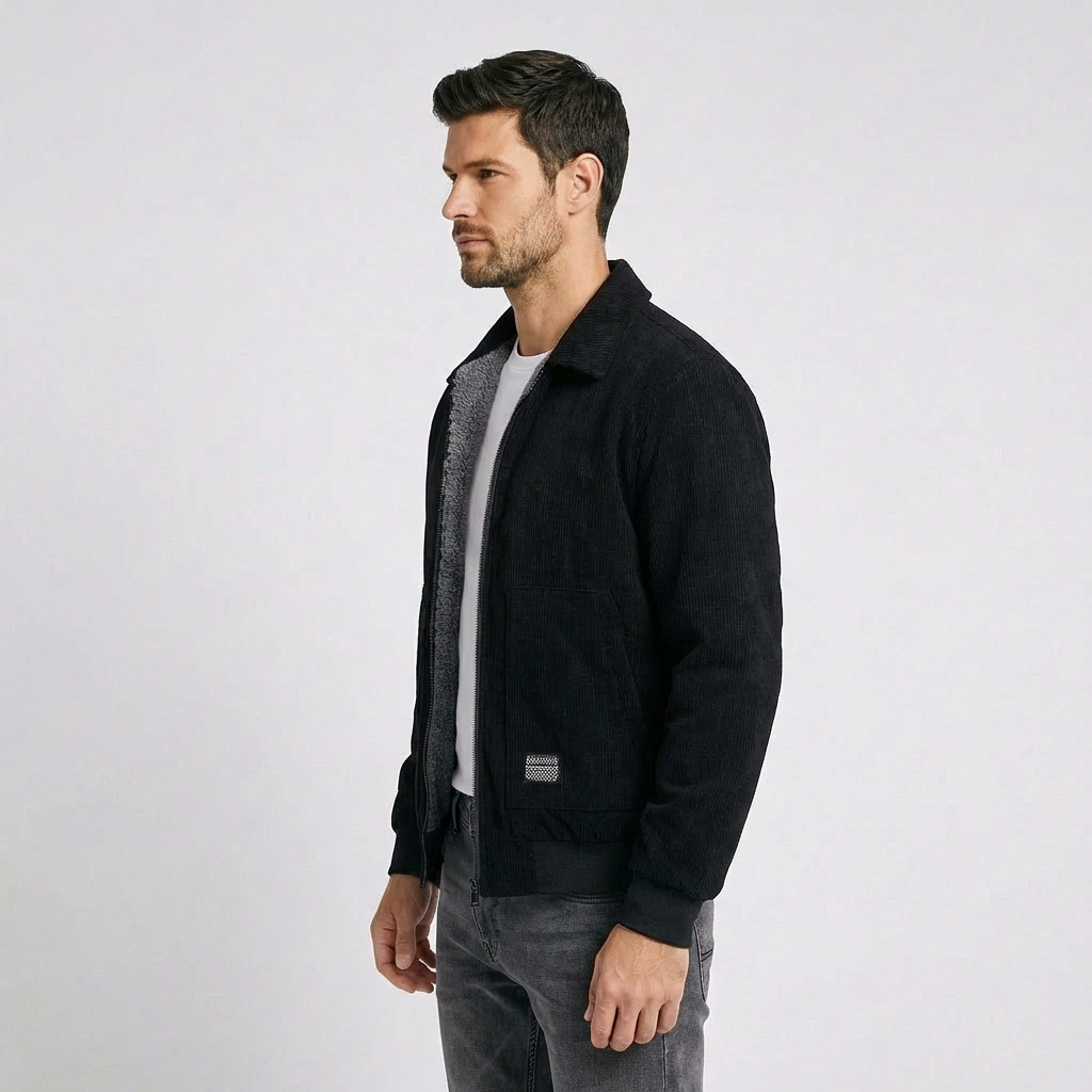 Aosta Sherpa Lined Corduroy Jacket
