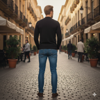 Arezzo Mock Neck Long Sleeve