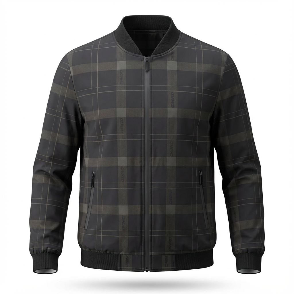 Arvello Plaid Bomber