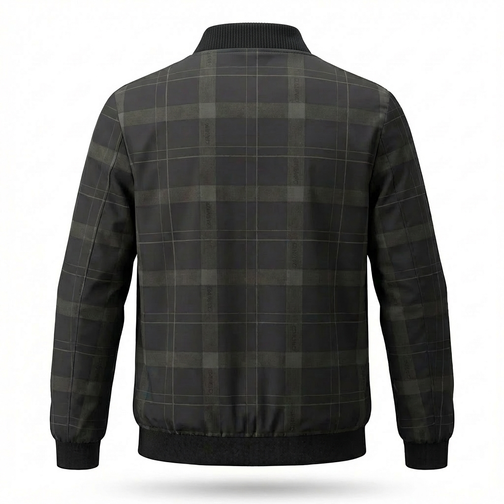 Arvello Plaid Bomber