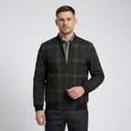 Arvello Plaid Bomber