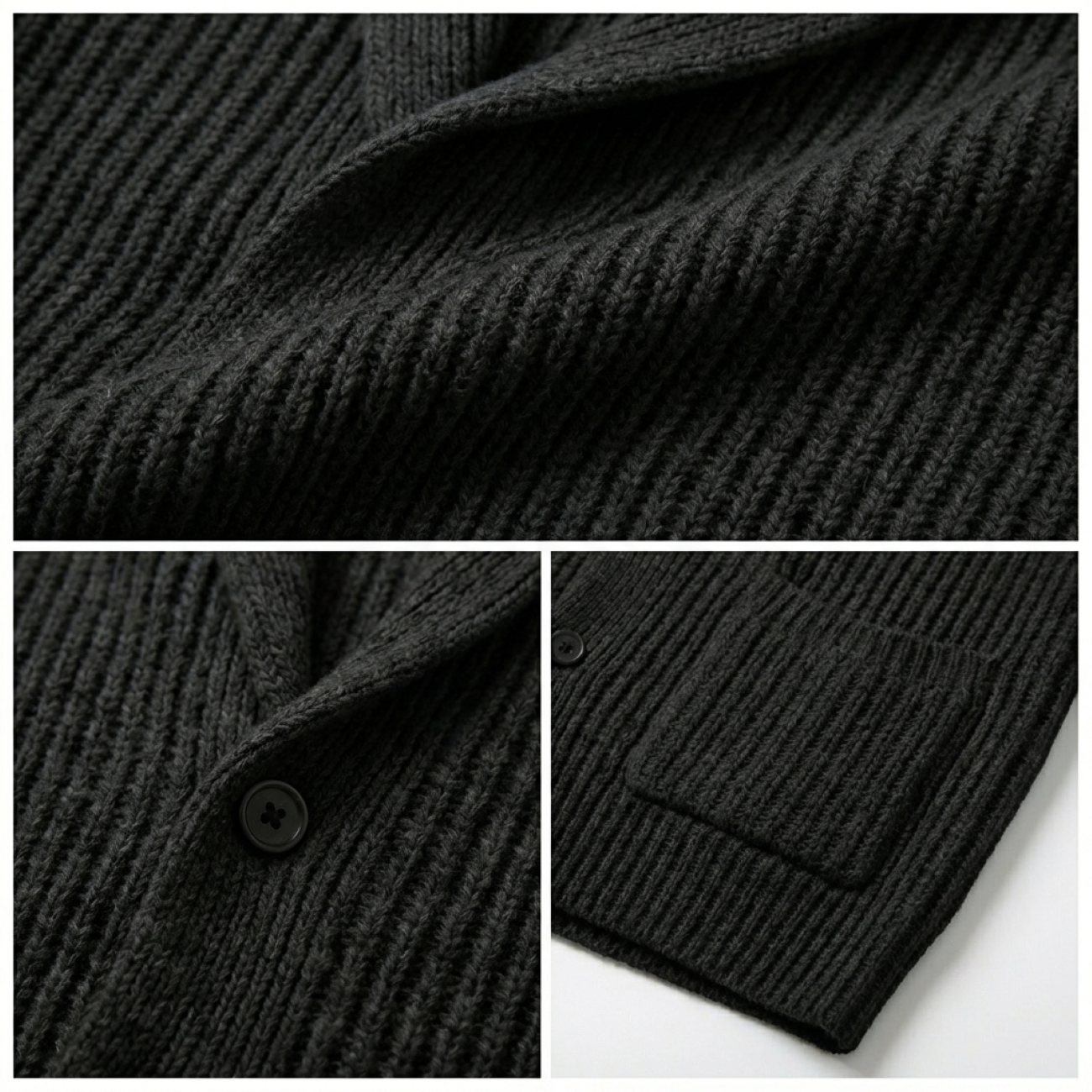 Asti Lapel Knit Cardigan