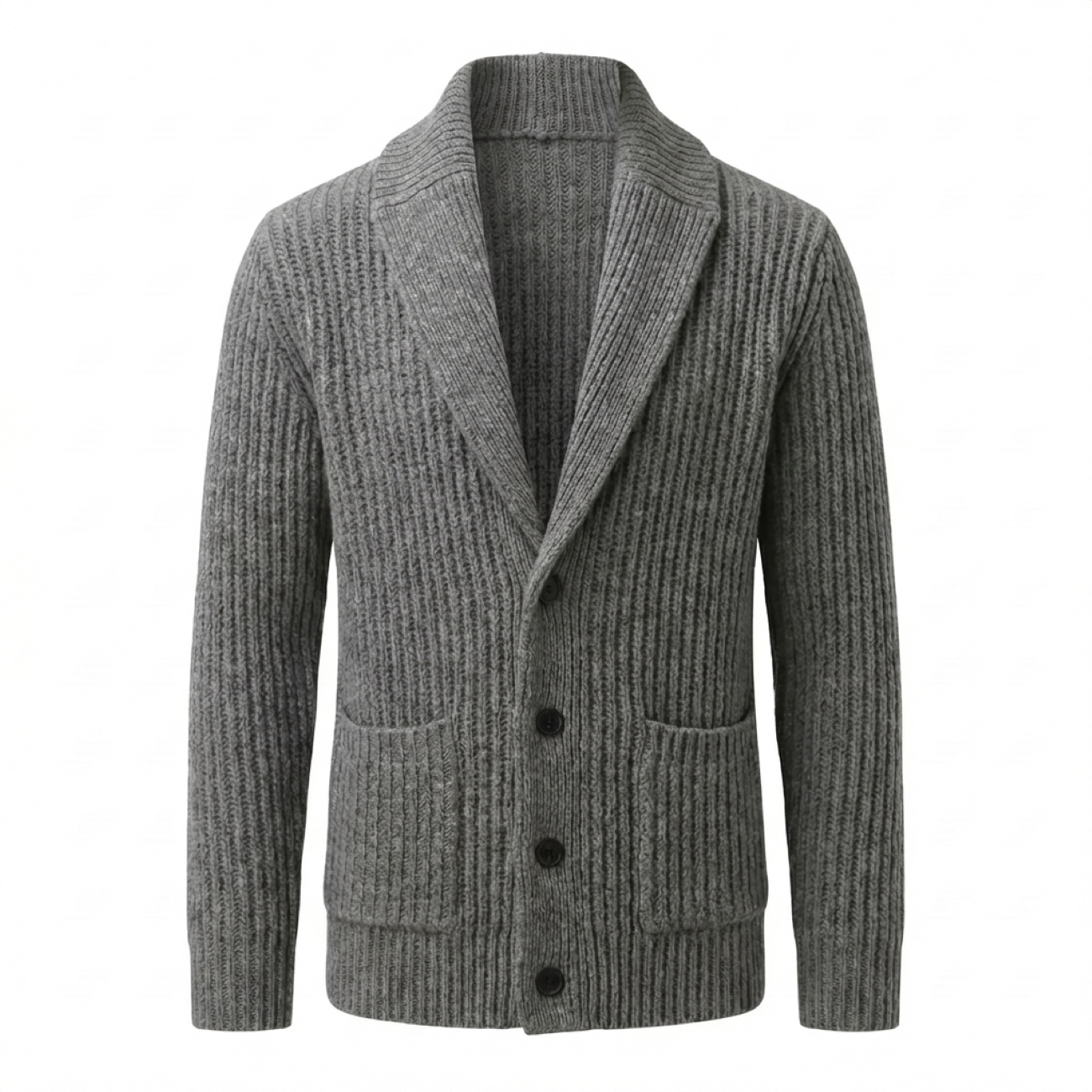Asti Lapel Knit Cardigan