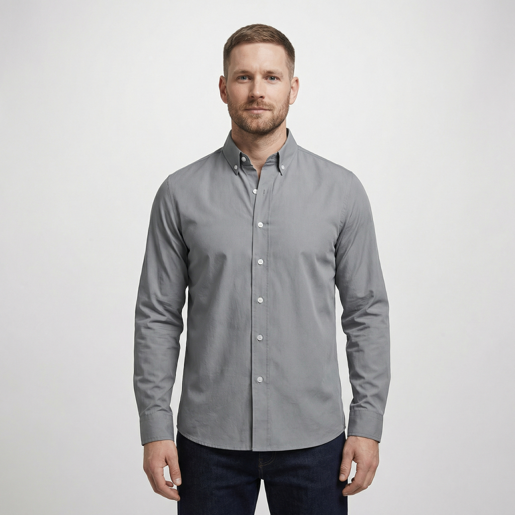 Avigliano Collared Neck Button Down Shirt