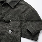 Bari Corduroy Button-Down Jacket