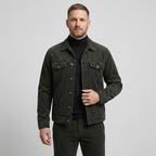 Bari Corduroy Button-Down Jacket
