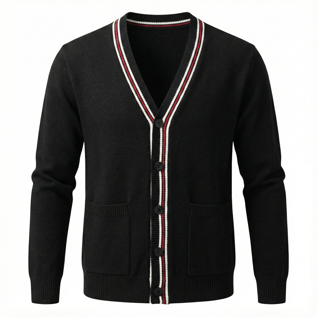 Bergamo V-Neck Knit Cardigan