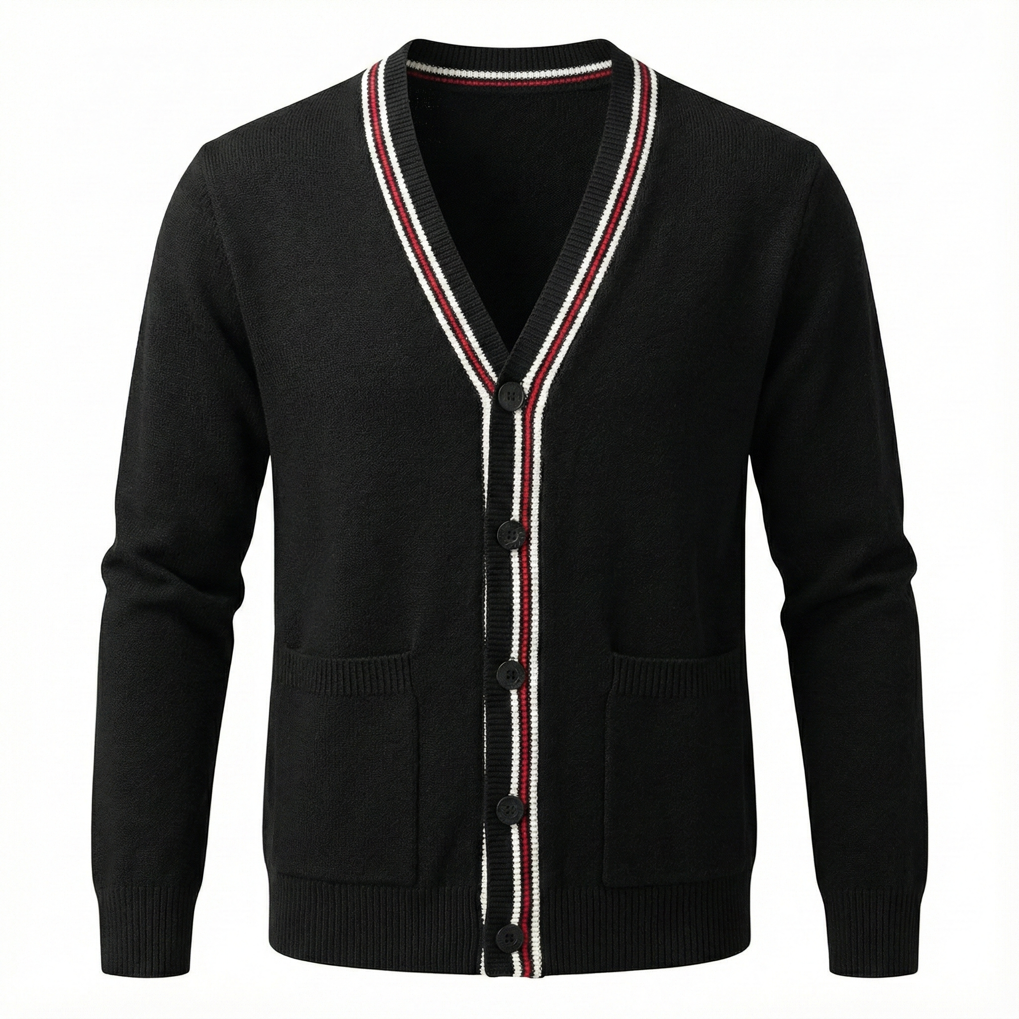 Bergamo V-Neck Knit Cardigan
