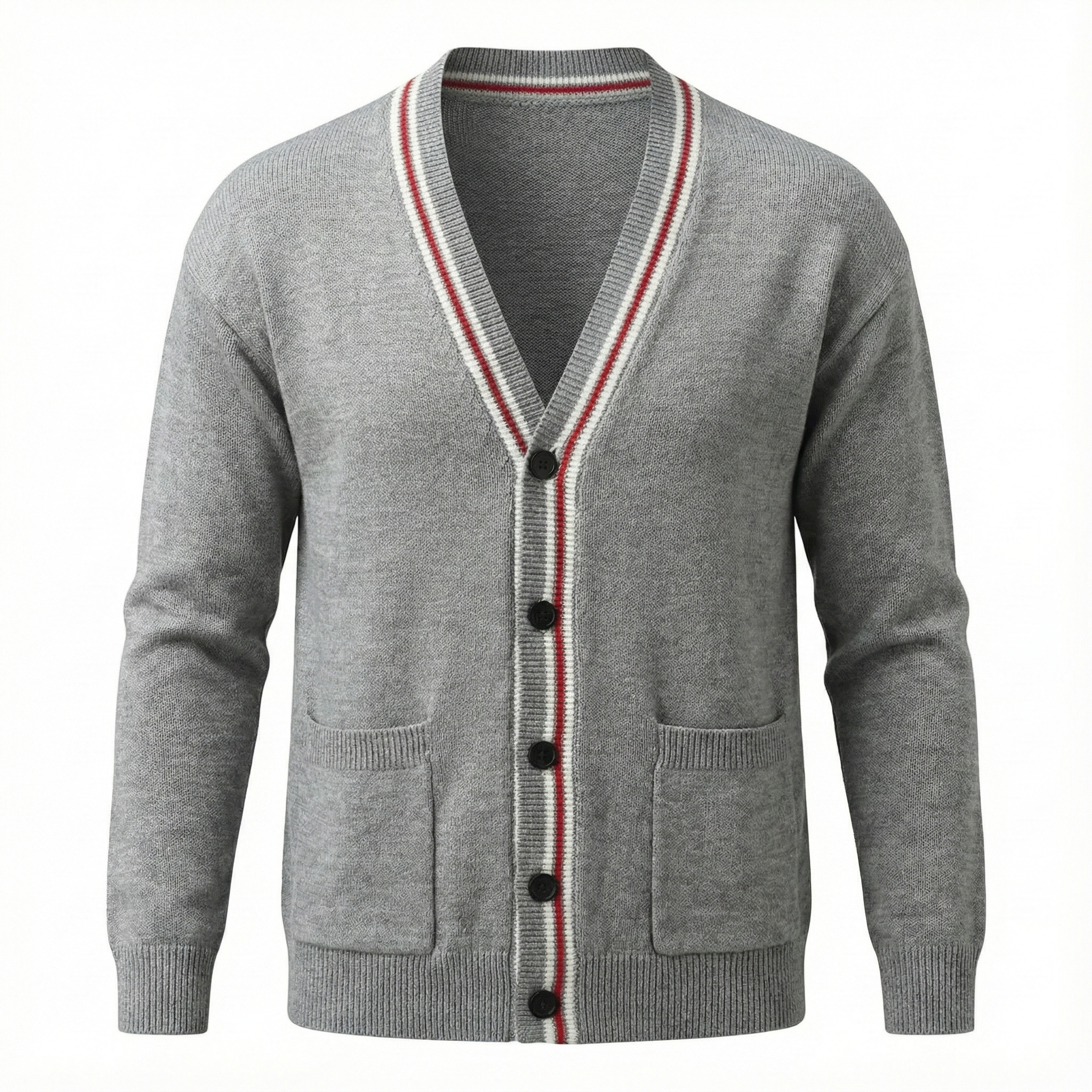 Bergamo V-Neck Knit Cardigan