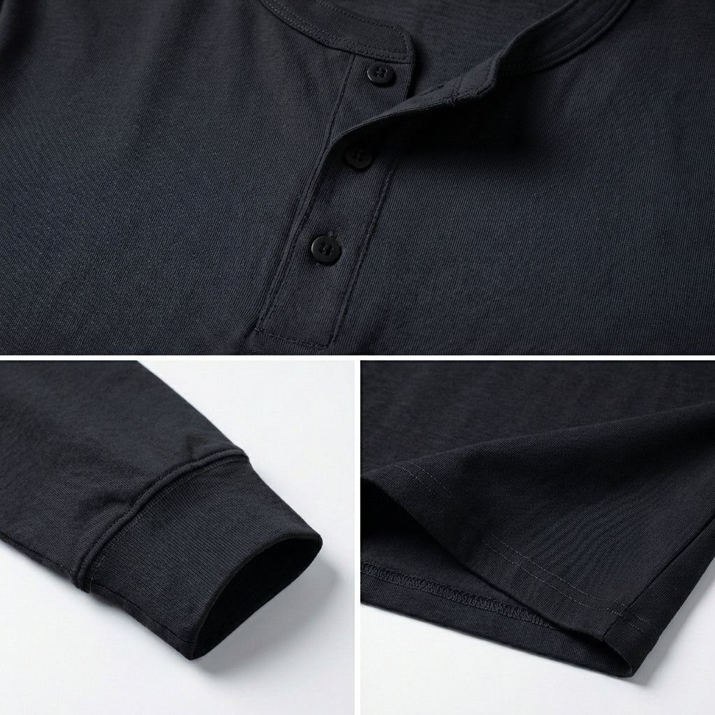 Biella Casual Quarter Button Top
