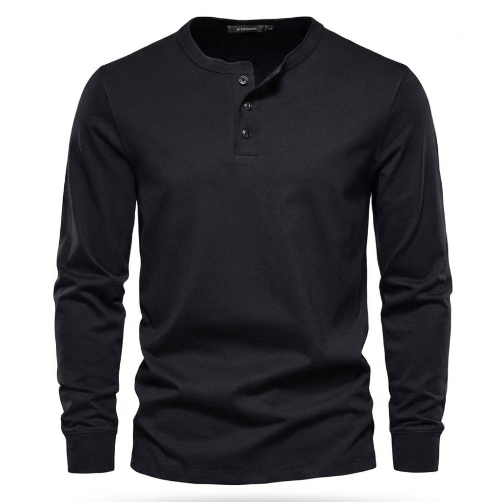 Biella Casual Quarter Button Top