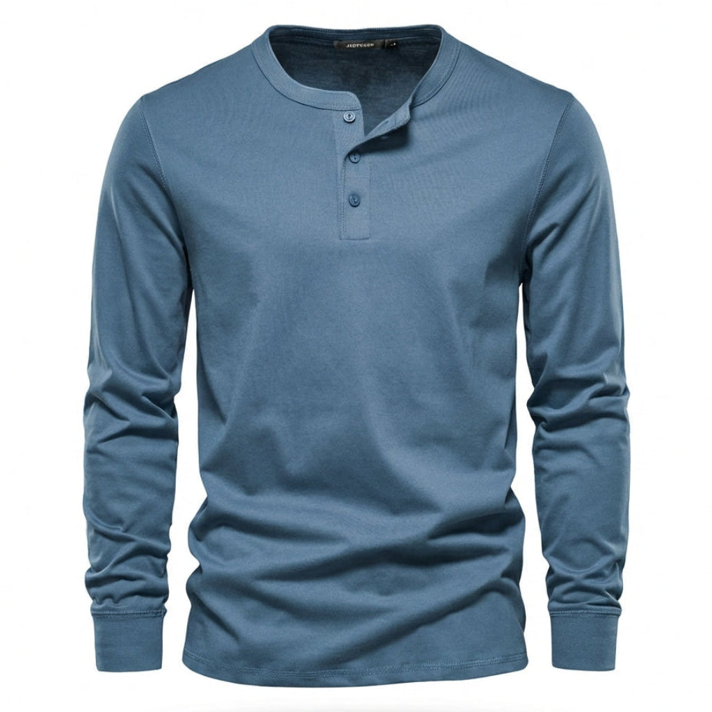 Biella Casual Quarter Button Top