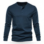 Biella Casual Quarter Button Top