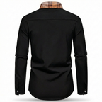 Bressanone Plaid Collar Button-Down
