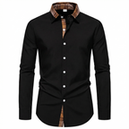 Bressanone Plaid Collar Button-Down