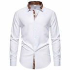 Bressanone Plaid Collar Button-Down