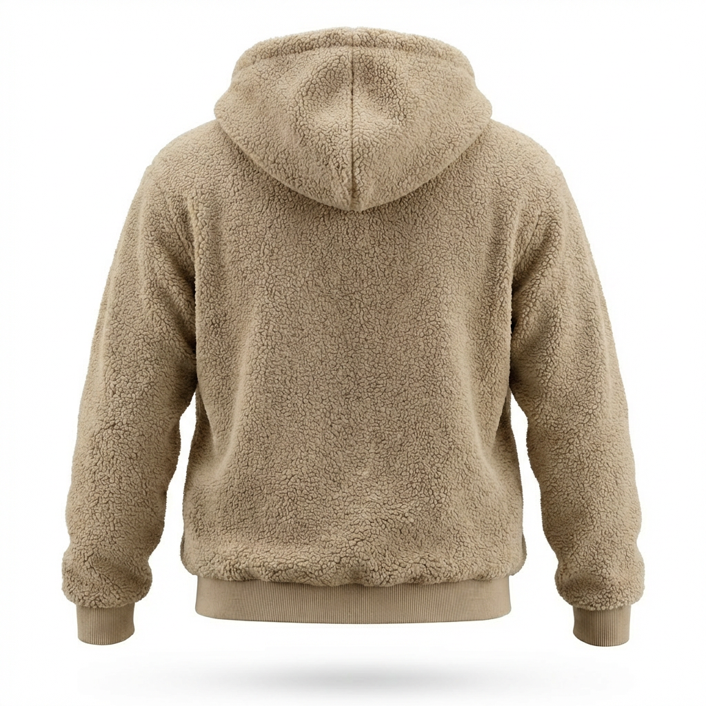 Brisano Sherpa Fleece Hooded Jacket