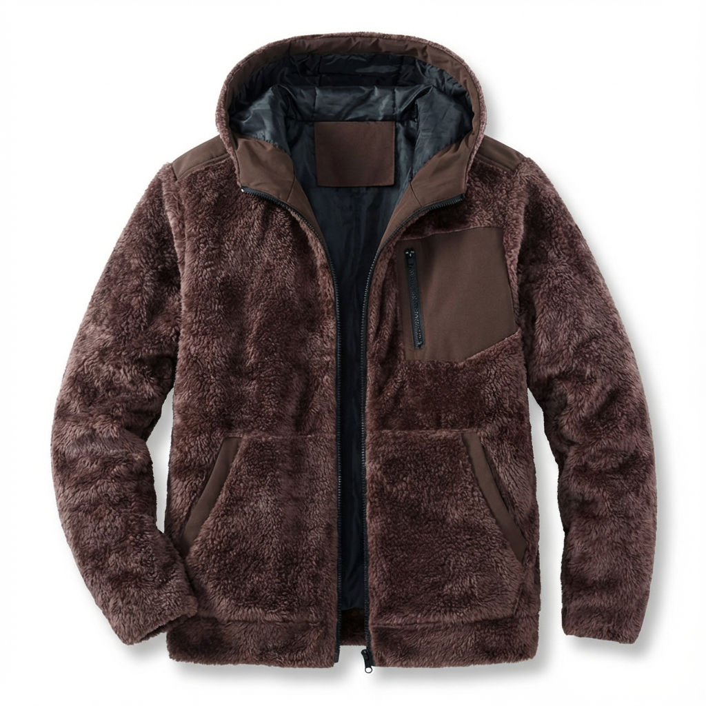 Brunate Fleece Hooded Jacket