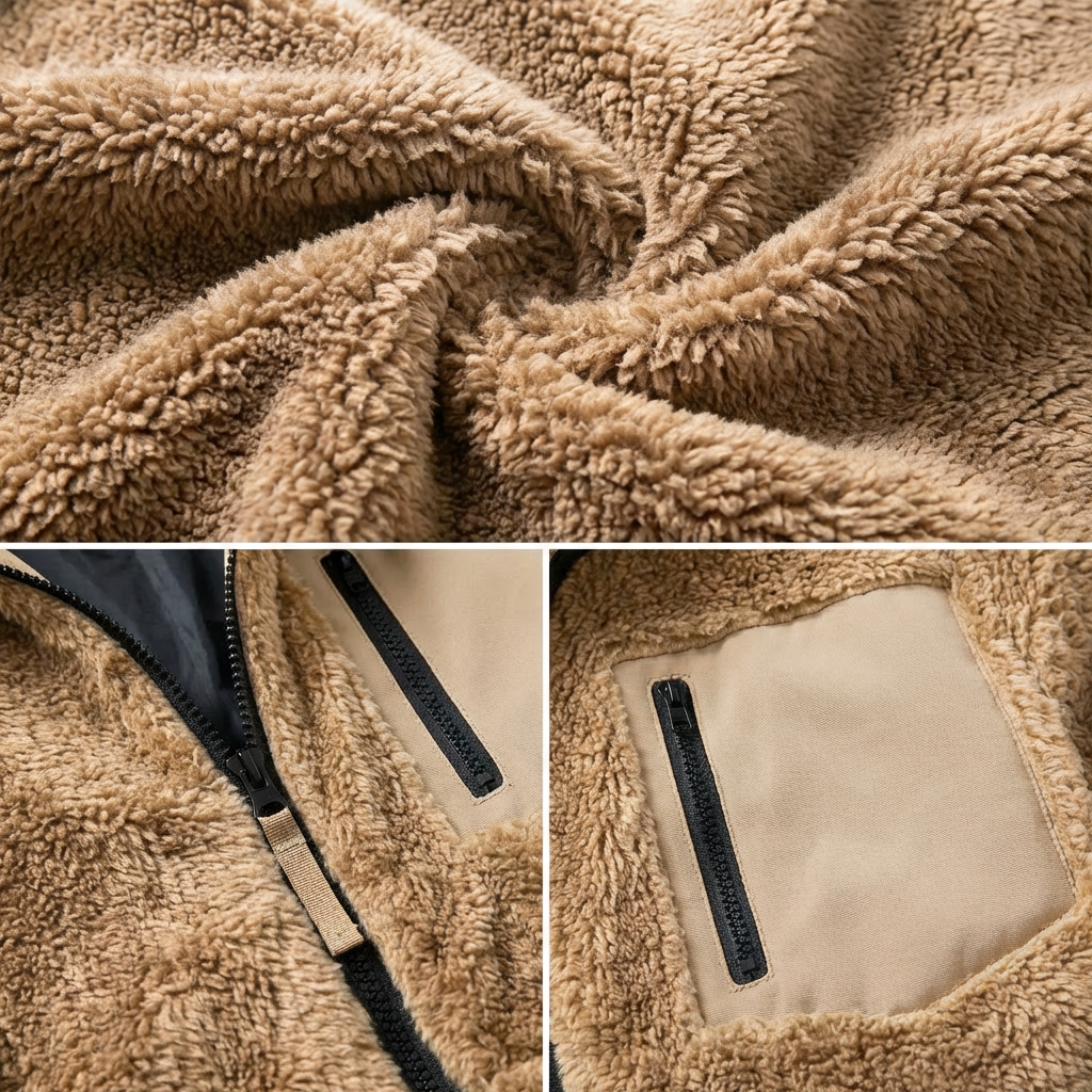 Brunate Fleece Hooded Jacket