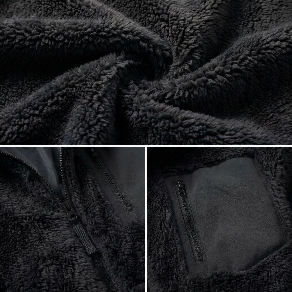 Brunate Fleece Hooded Jacket
