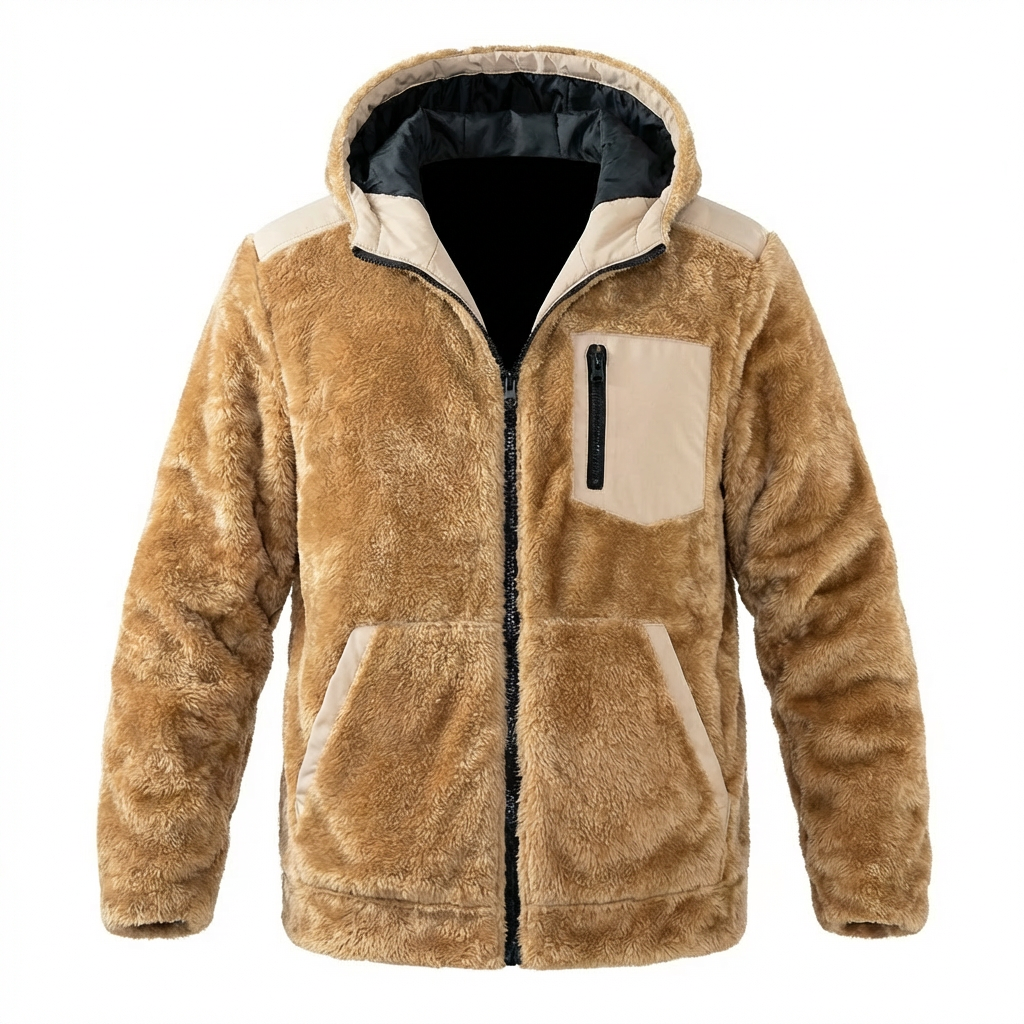 Brunate Fleece Hooded Jacket