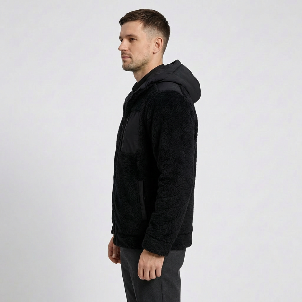 Brunate Fleece Hooded Jacket