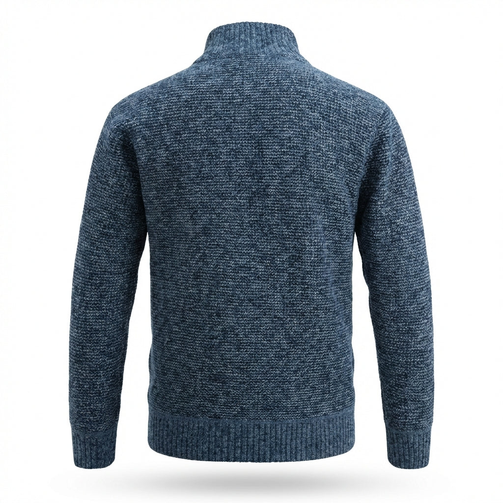 Cagliari Quilted Zip Cardigan