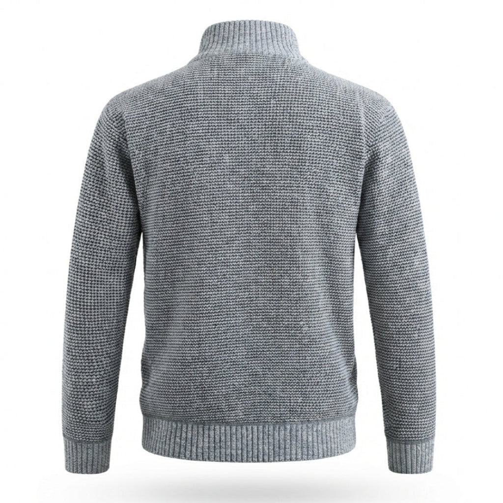 Cagliari Quilted Zip Cardigan