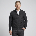 Cagliari Quilted Zip Cardigan