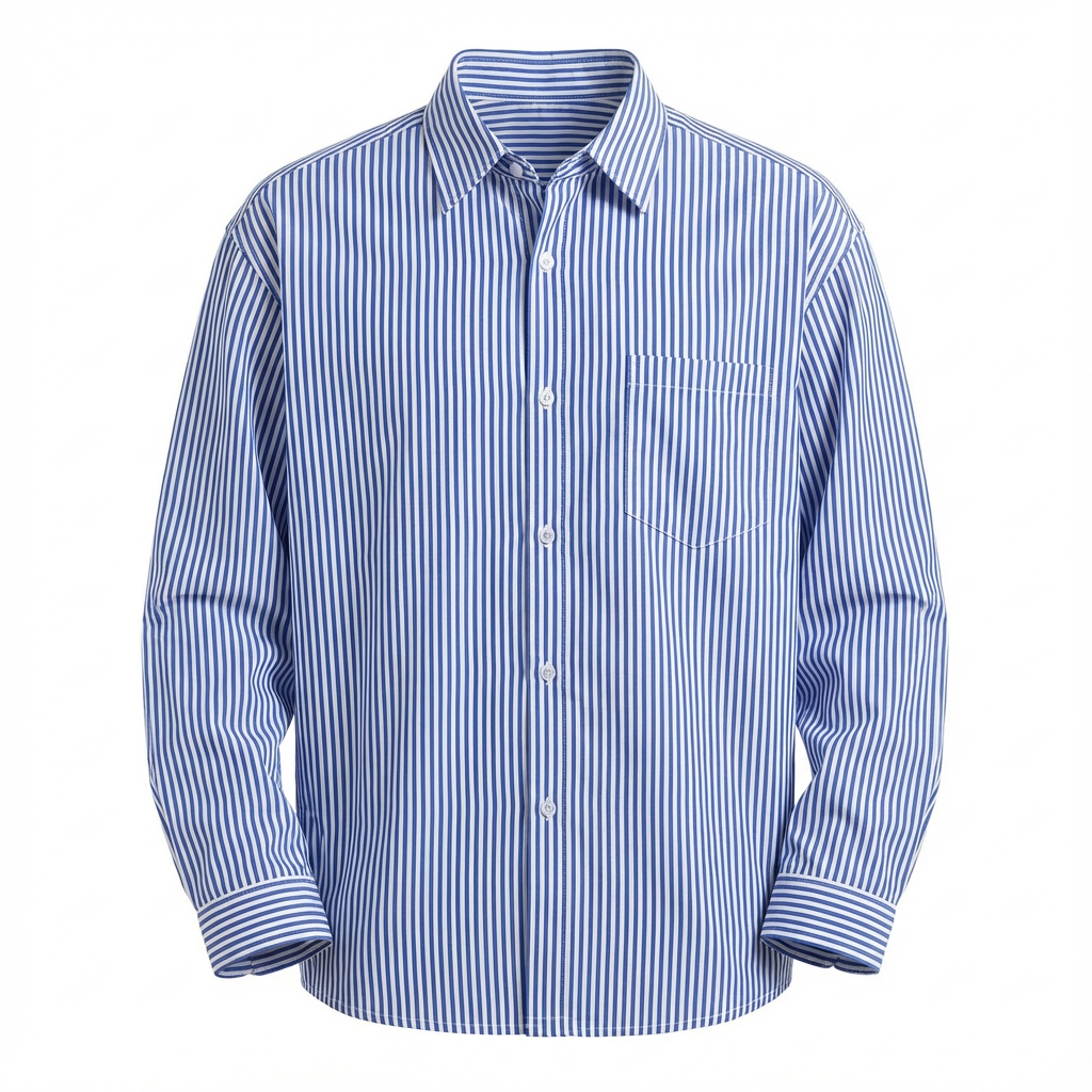 Calvento Striped Shirt
