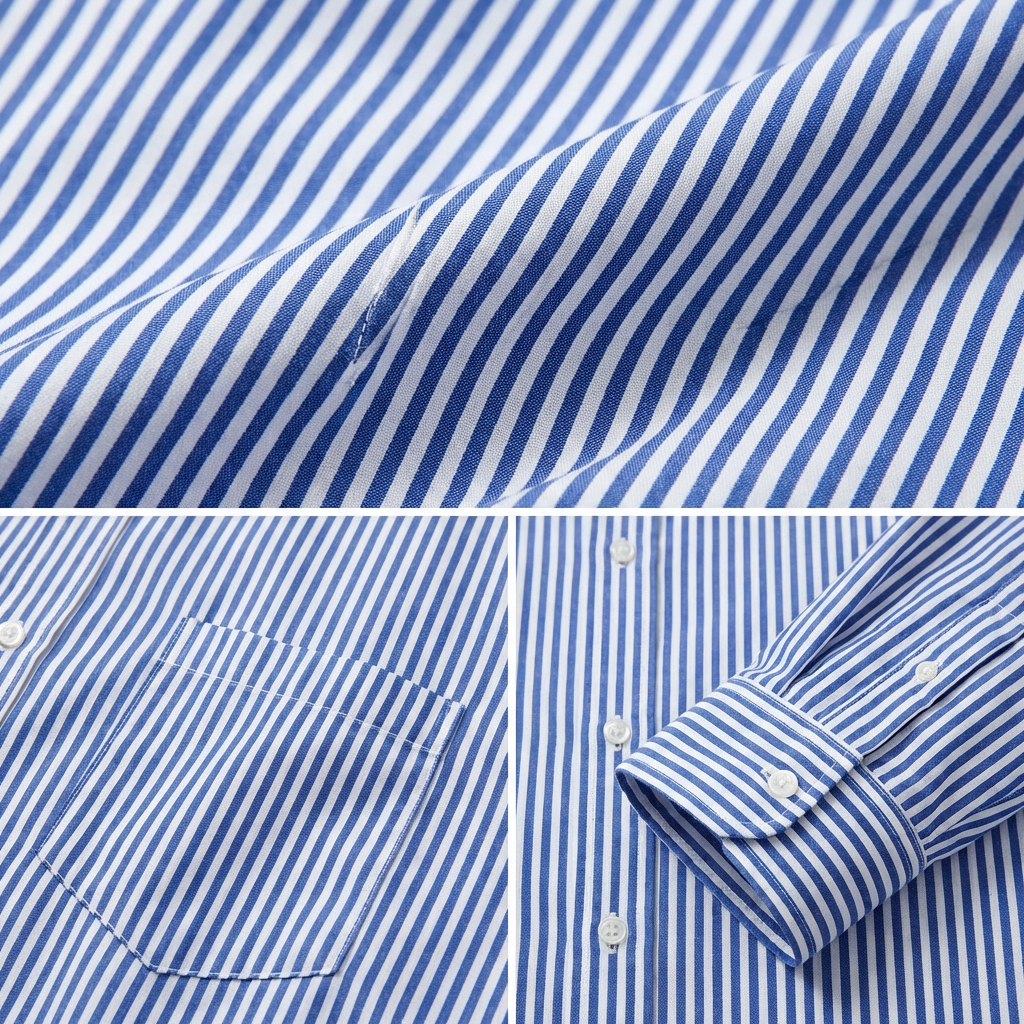 Calvento Striped Shirt