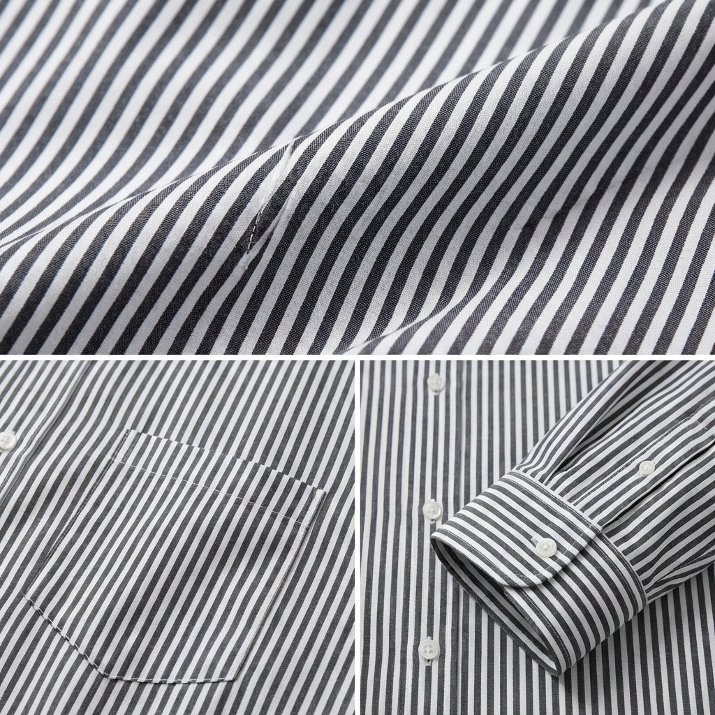 Calvento Striped Shirt